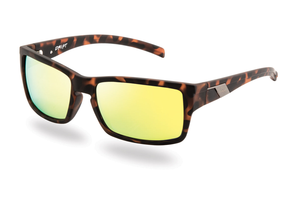 Drift Aerial Matt Brown Tort Iridium Sunglasses - Drift Eyewear